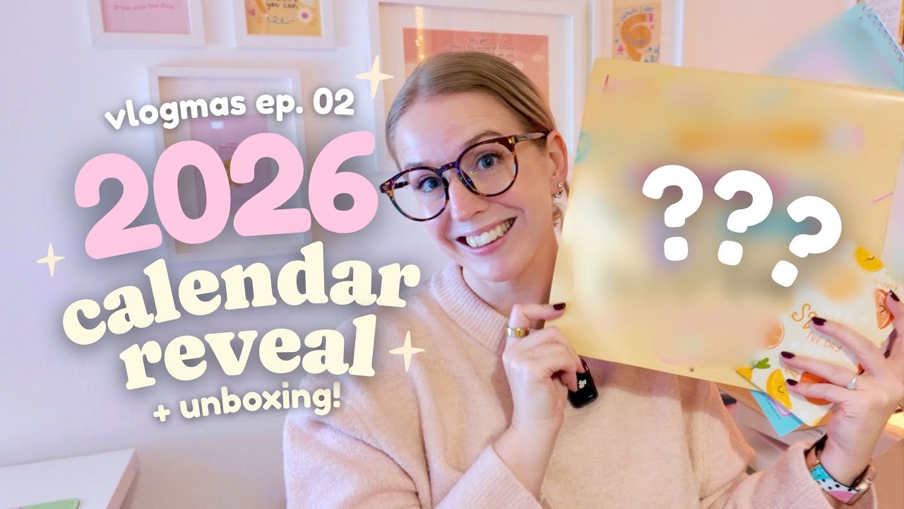 Открытие календаря на 2026 год + уютный коворкинг 🎄 Vlogmas, день 2