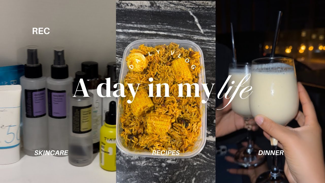 Vlog & Vibes | Food, Friends, and Self-Care