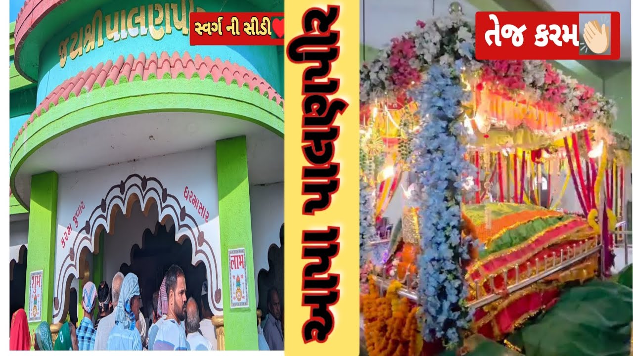 મોરબી જિલ્લા ના હડમતીયા, પાલણપીર નો મેઘવાળ સમાજ નો  રિવાજ વાળો મેળો 🙏🏻♥️👏🏻  #vlog #vlogger #trending
