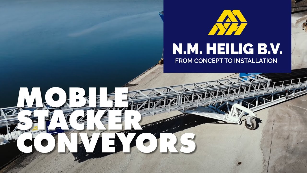 Mobile stacker conveyors for shiploading  | N.M. Heilig