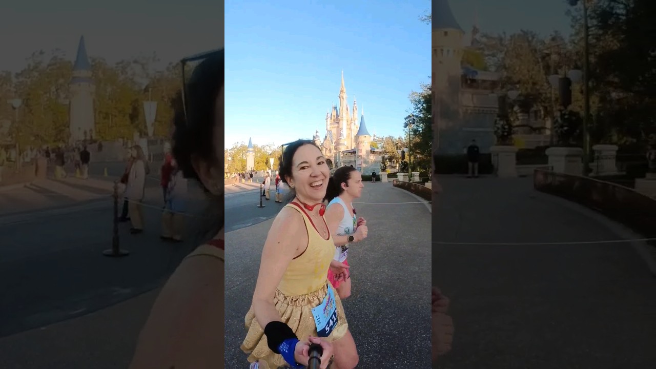 what's it like to run DISNEY MARATHON 