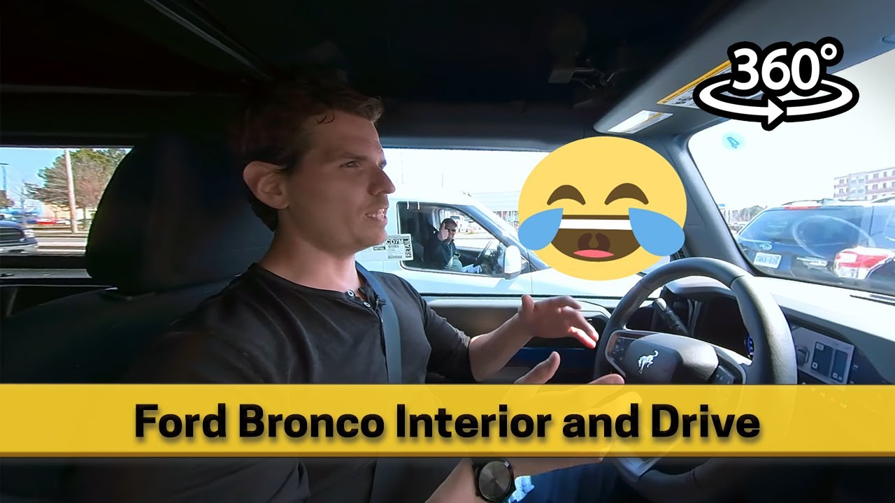 2022 Bronco Big Bend Interior and Road Test Drive
