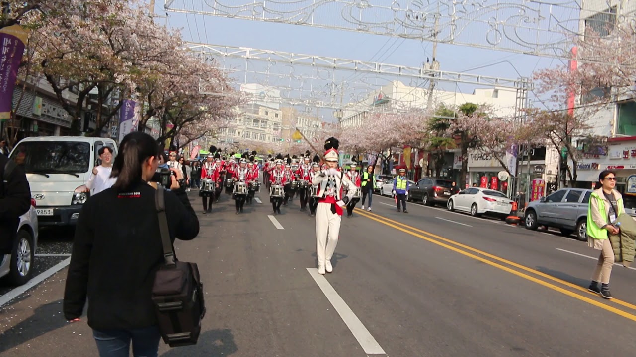 염광고등학교마칭밴드2019년진해군항제