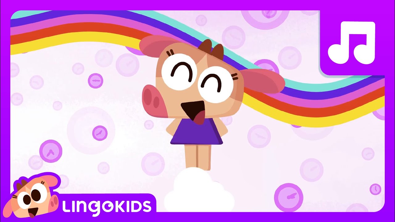 HOURS OF THE DAY ⏰ Daily Routines Song for Kids | Lingokids