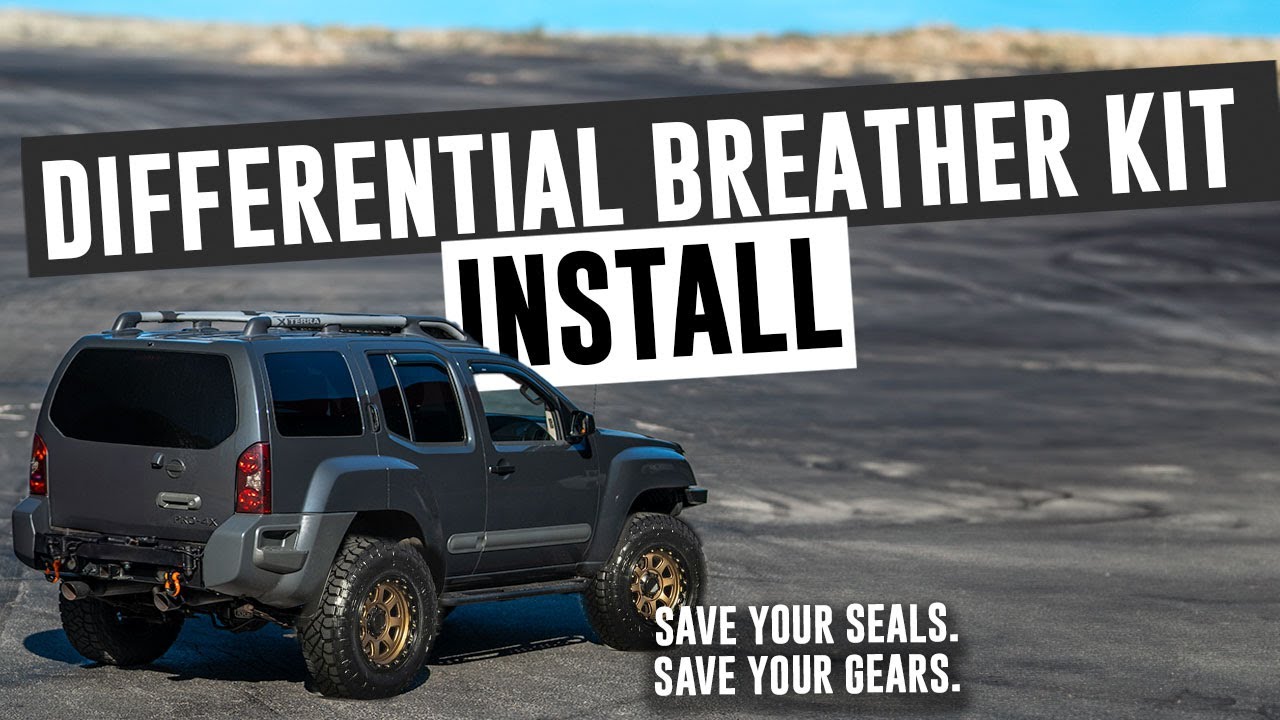 Differential Breather Kit Install on Xterra