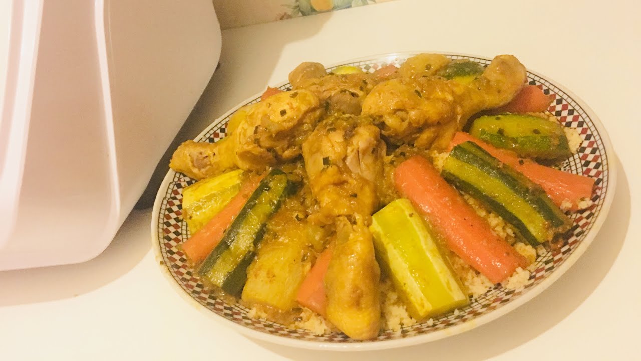 Couscous poulet / légumes entièrement fait au monsieur cuisine connect