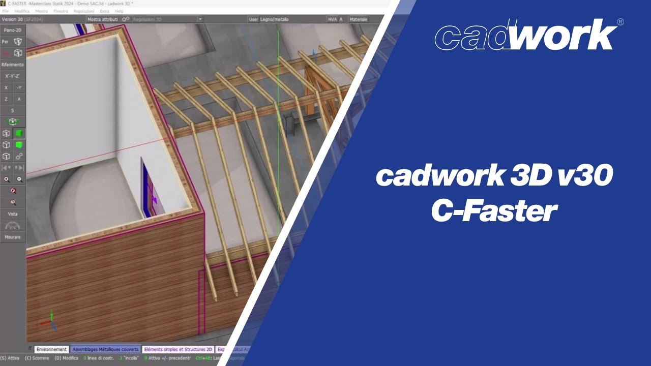 Cadwork 3D v30 - C-Faster