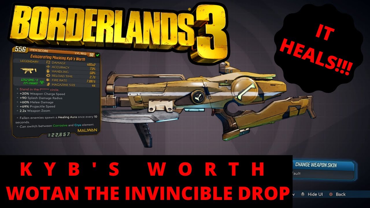 Borderlands 3 Legendary Guide: Kyb's Worth