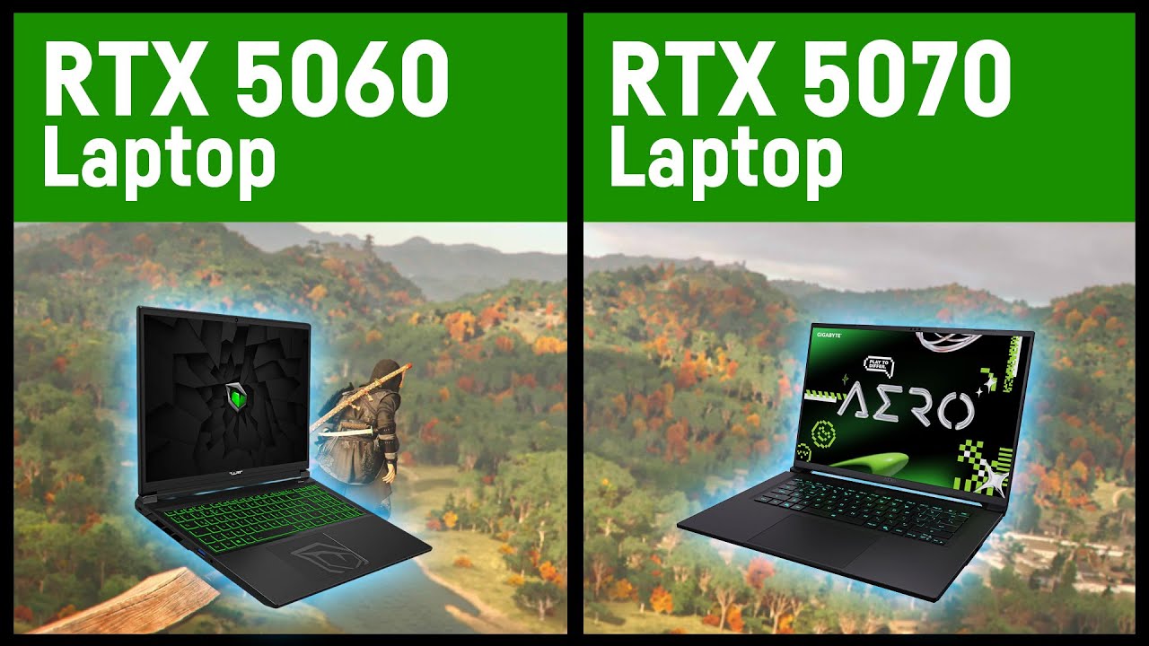 Nvidia RTX 5060 (Laptop) vs. RTX 5070 (Laptop)