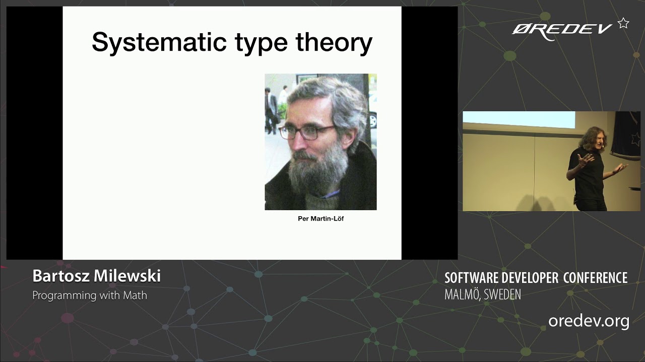 Bartosz Milewski - Programming with Math | Øredev 2018