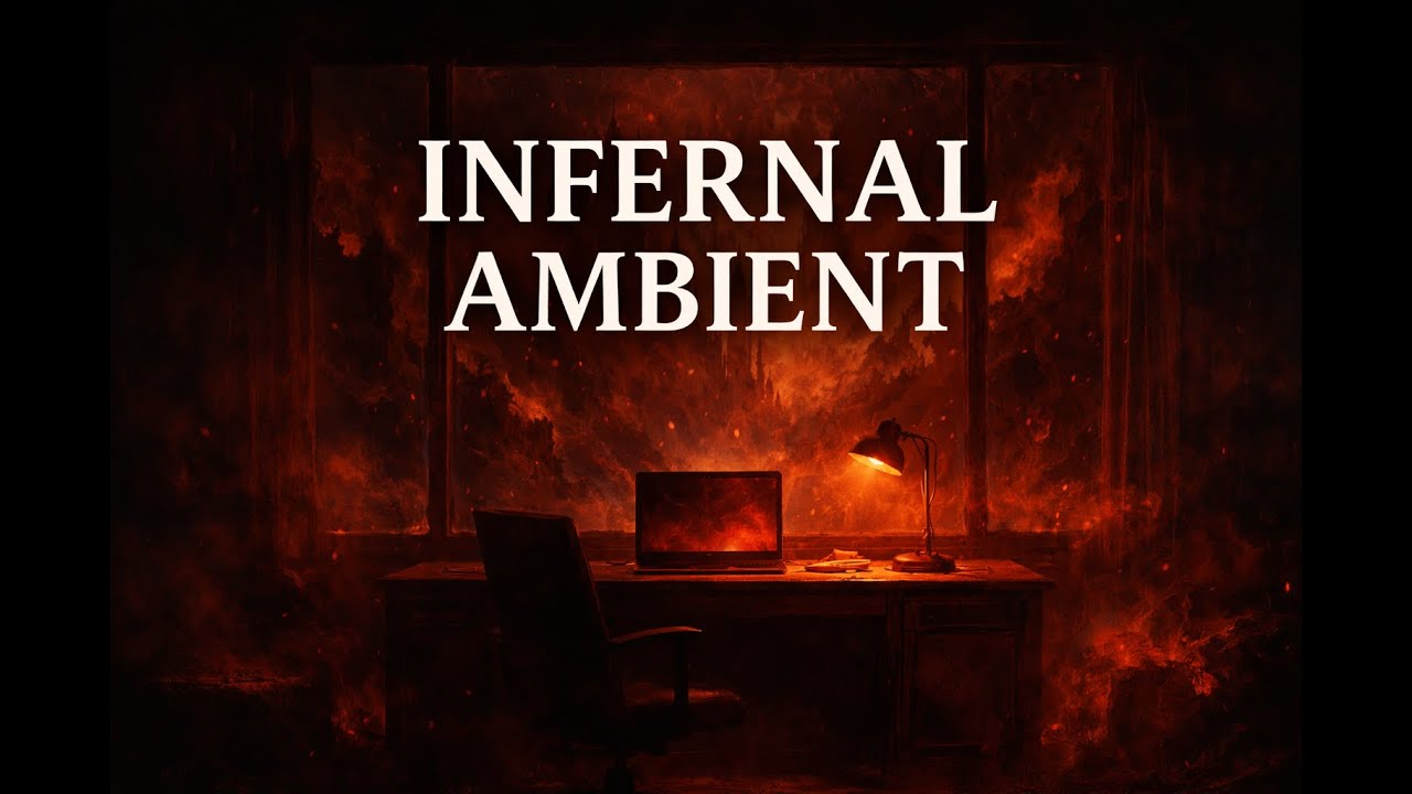 Infernal Ambient Focus 🔥 Descent into the Abyss | Dark Deep Work (1 Hour)