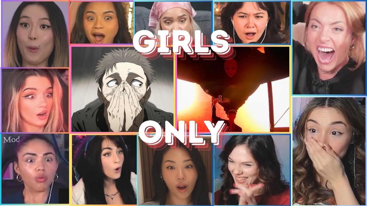 GIRLS REACT - JUJUTSU KAISEN SEASON 3 EPISODE 8 GIRLS REACTION MASHUP