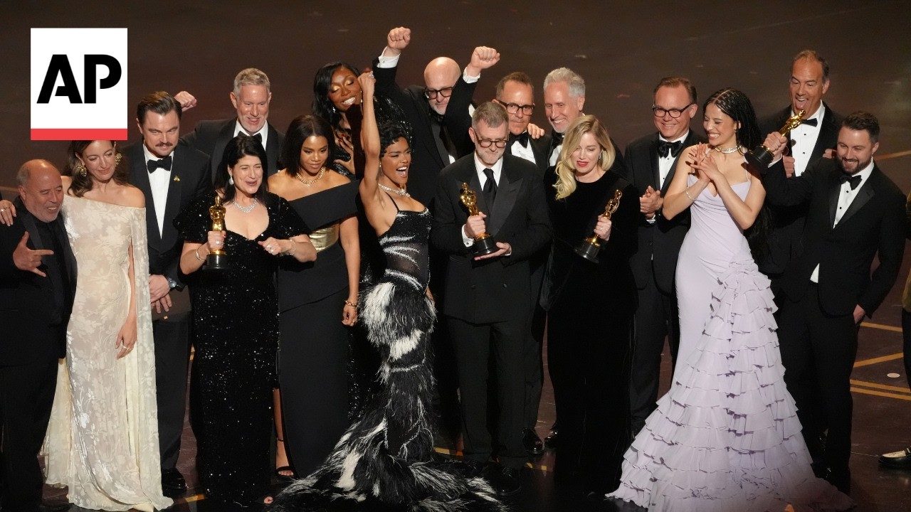 'One Battle After Another' triumphs at Oscars, 'Sinners' makes history