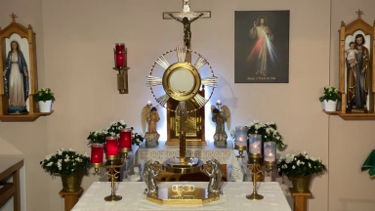 LIVE Eucharistic Adoration - Sisters of Divine Mercy