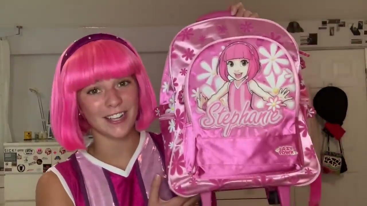 How I Transform Into Stephanie From LazyTown with Chloe Lang [Reupload]