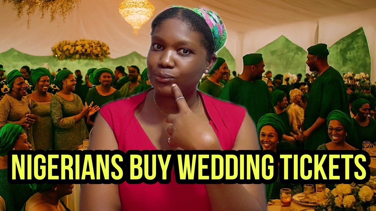 ARE WEDDING TICKETS THE FUTURE? | From Nigeria, India to USA
