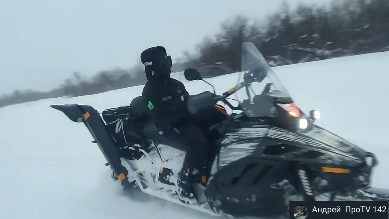 Покатушки по глубокому снегу ❄️ Тунгус 500.