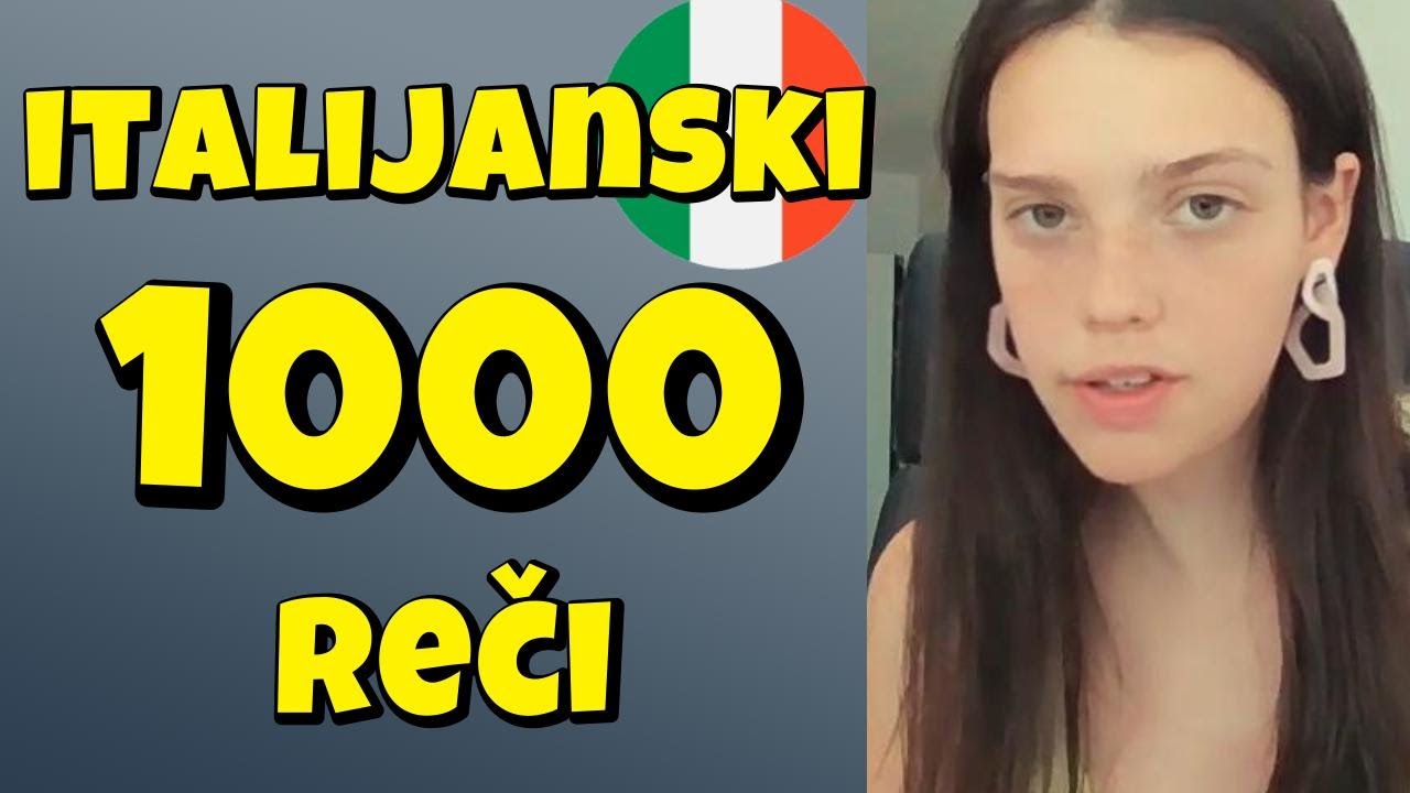 ITALIJANSKI - 1000 REČI OD POČETKA DO SREDNJEG NIVOA