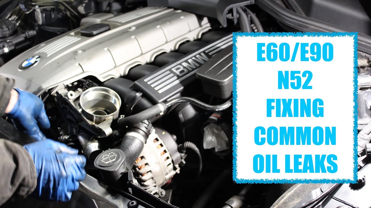 BMW Oil Filter Housing Gasket E90 E60 N52 (Part 1/2)