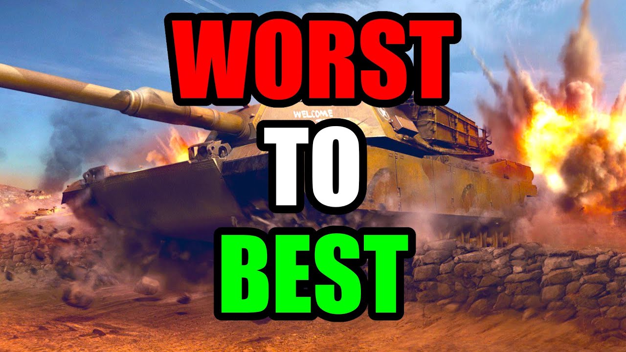 RANKING ALL ERA 3 Premium Tanks in World of Tanks Modern Armor wot console