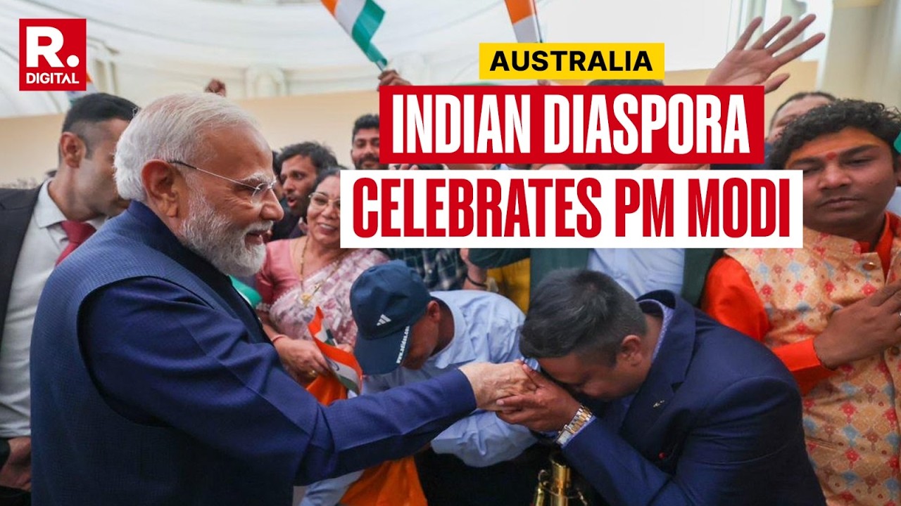 'He's An Avatar Of Vishnu', Indian Diaspora Meets PM Modi In Melbourne | Australia