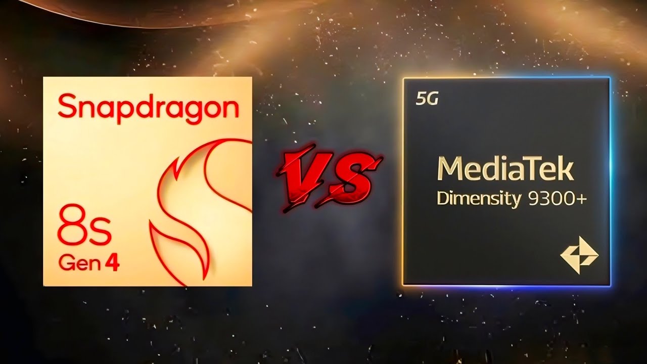 Snapdragon 8s Gen 4 VS Mediatek Dimensity 9300 Plus comparison 🔥