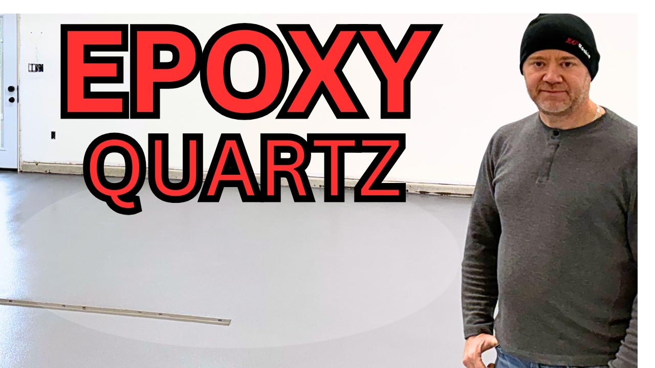 Epoxy Quartz Garage Floor Installation | Full Process