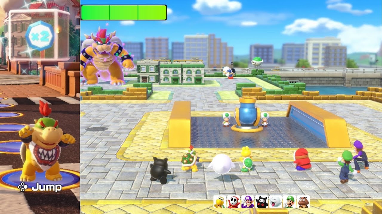 Super Mario Party Jamboree // Koopathlon & Bowser Kaboom Squad (1) - Bowser Jr. 100% Walkthrough