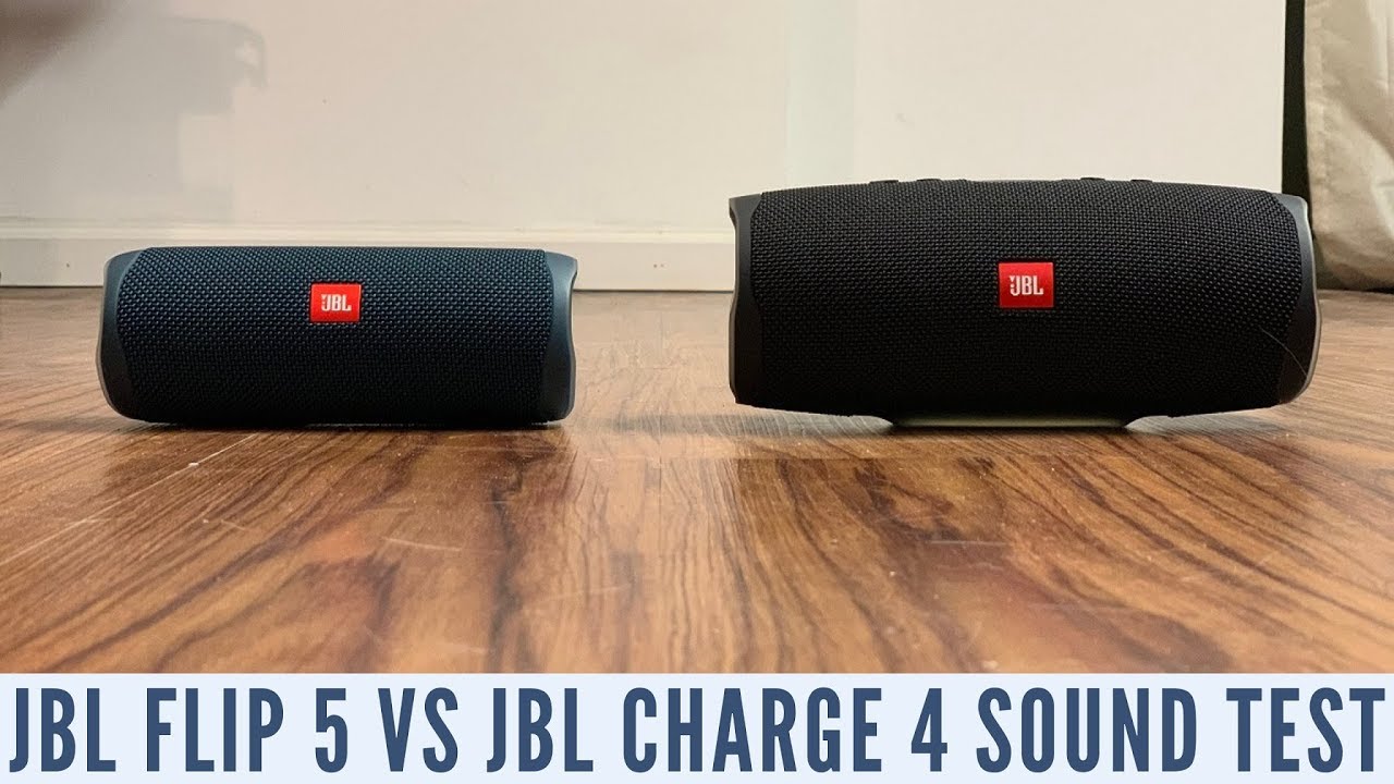 JBL Flip 5 против JBL Charge 4 Sound Test