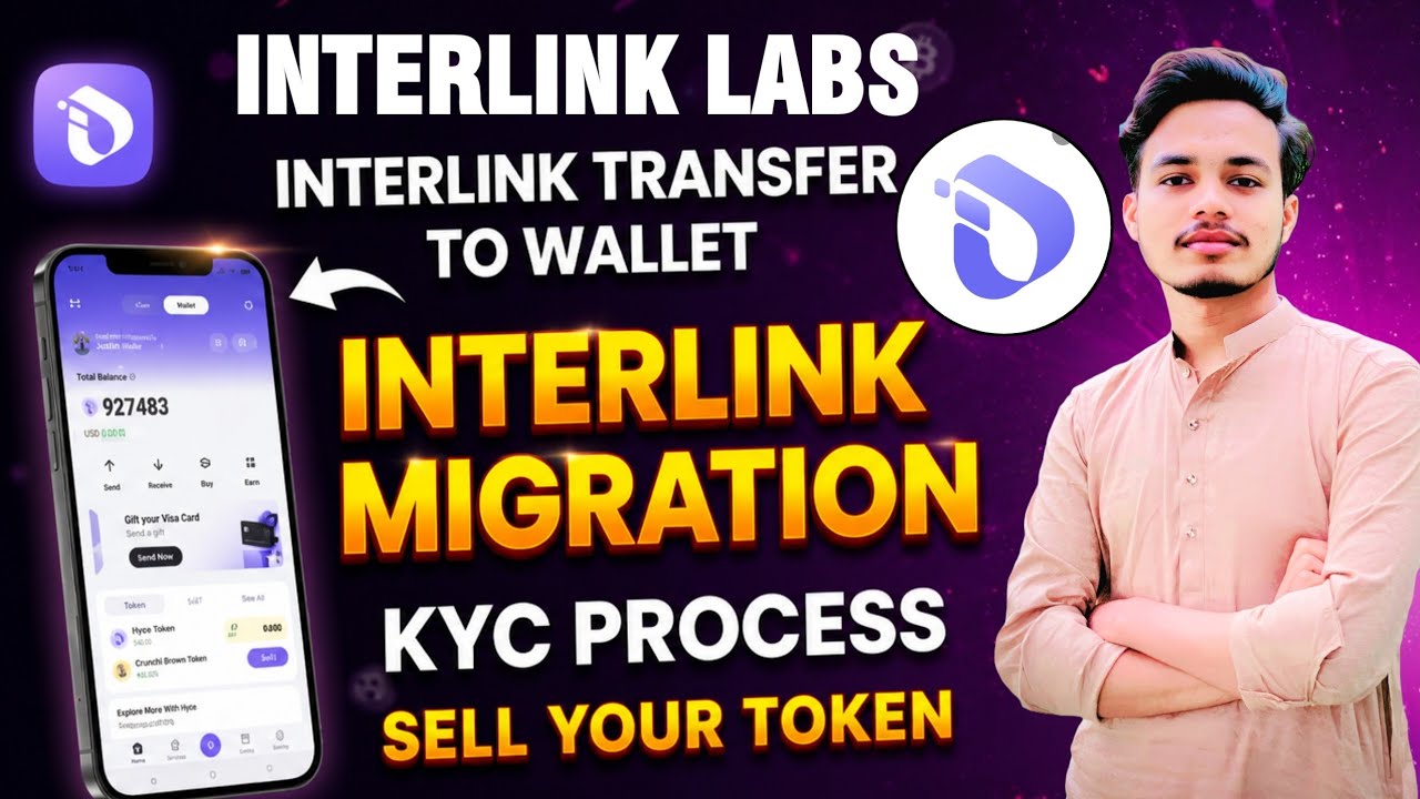 Interlink Kyc and migration process || interlink Wallet create method || Earning With Ali 