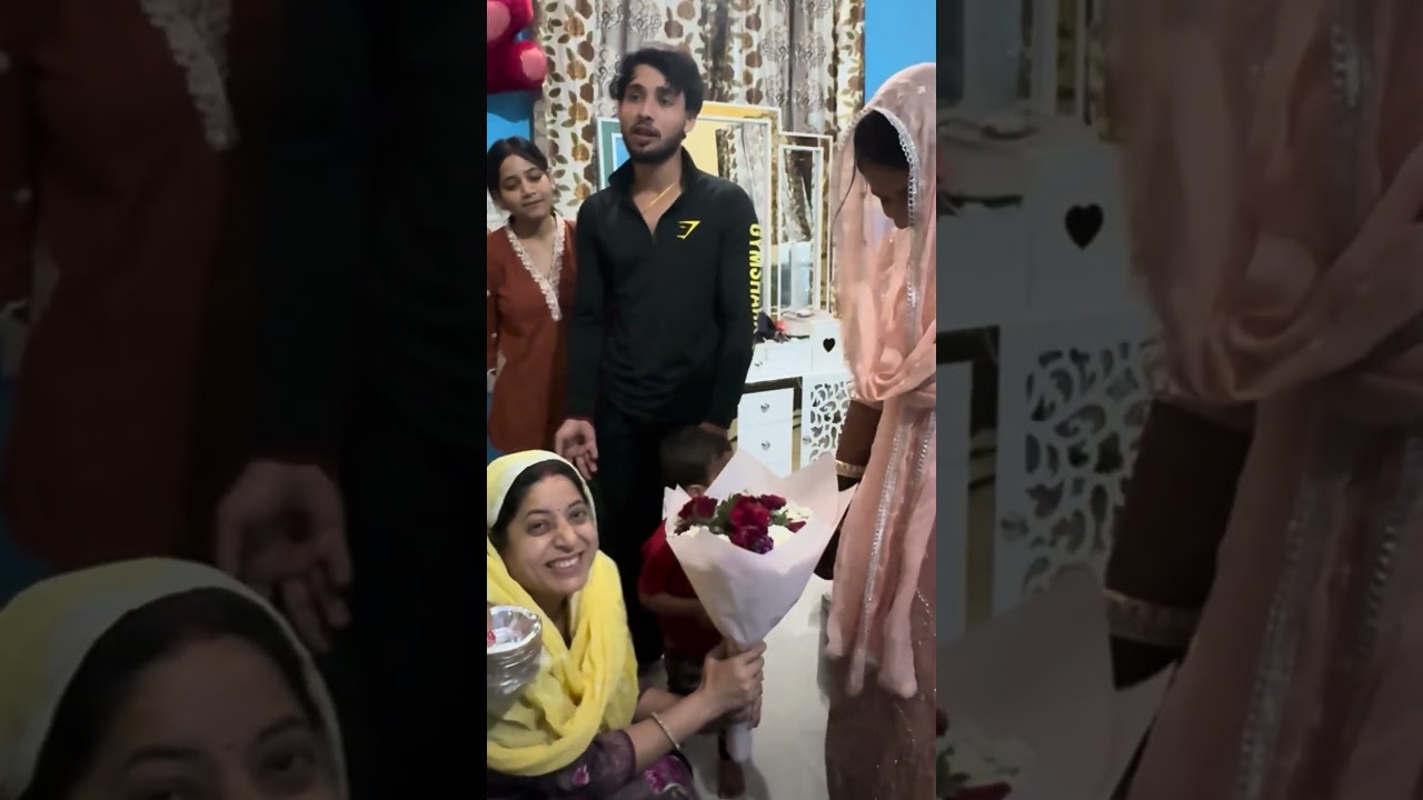 Nayi Bhabhi ka welcome cake cut kiya🫶🏻&hearts;️ #minivlog #vlog #ytshorts