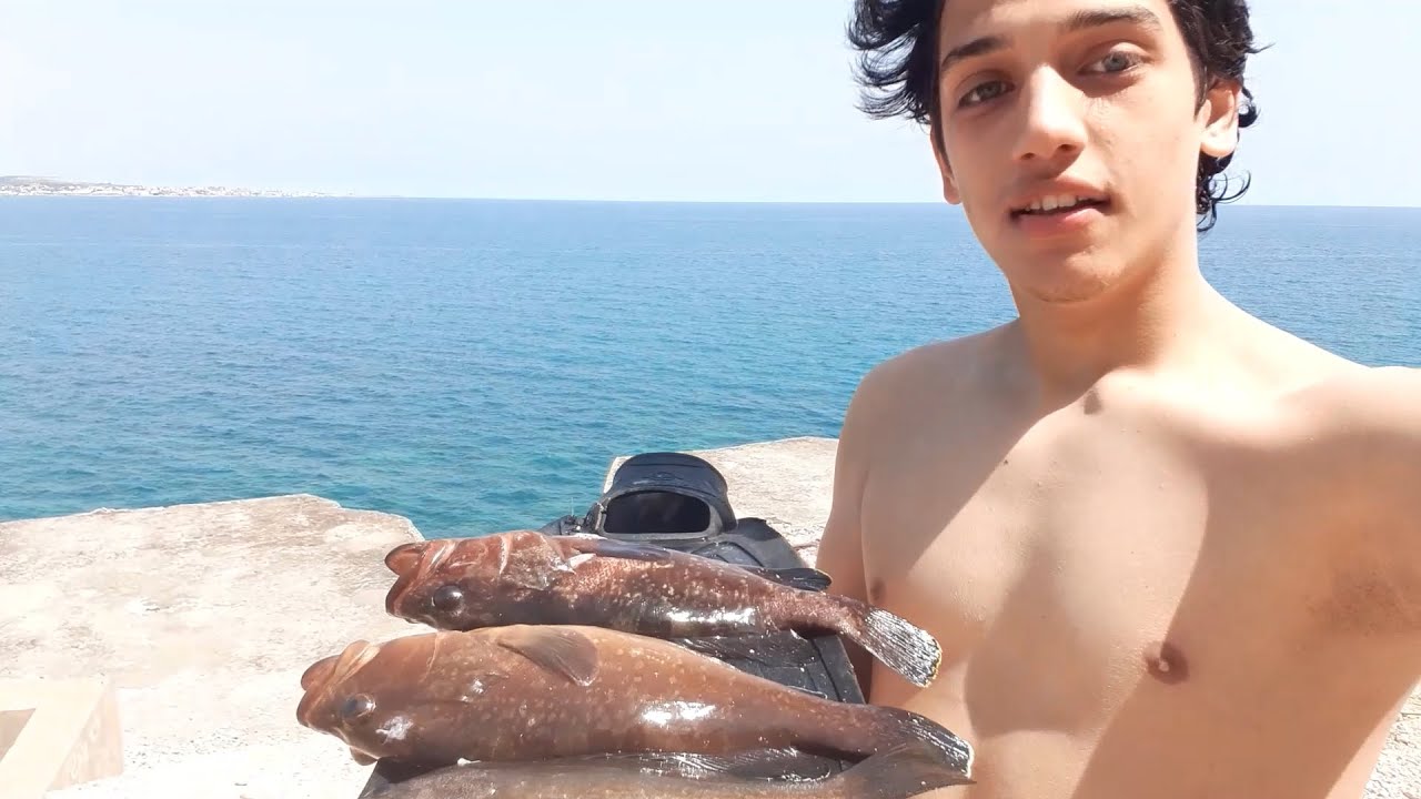 Spearfishing in Lebanon !!
