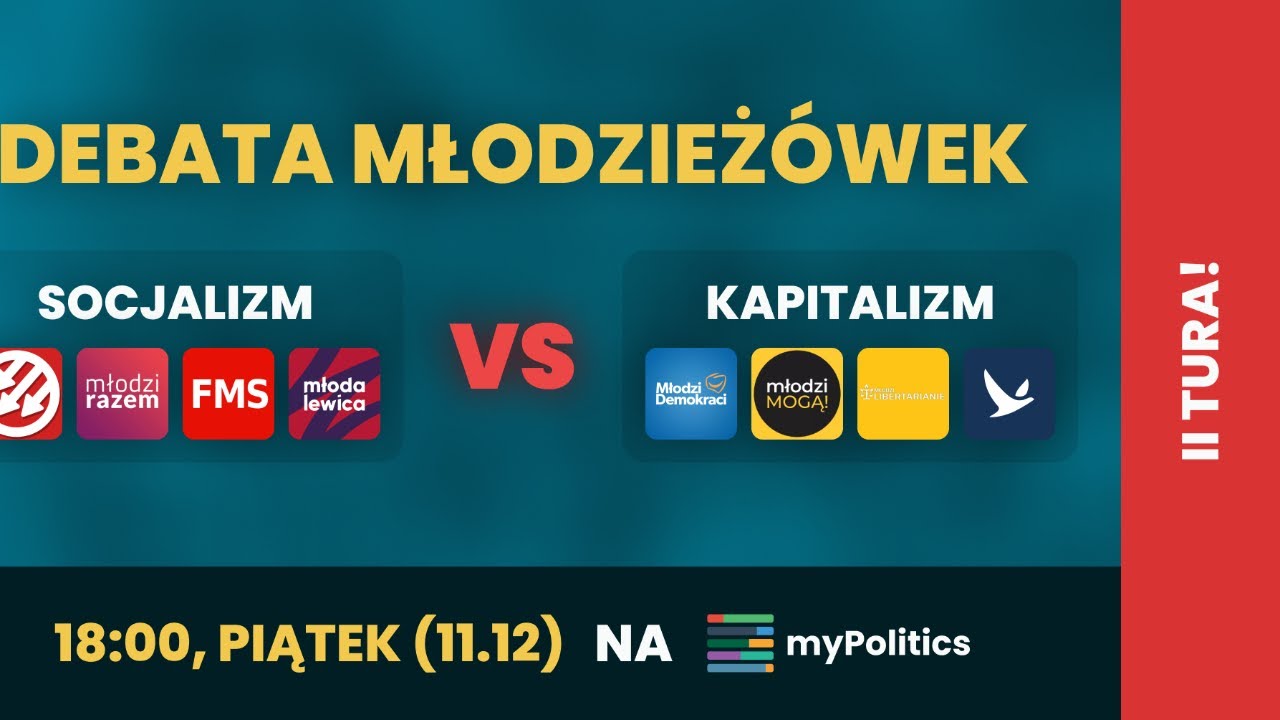 II TURA KAPITALIZM VS SOCJALIZM [Piątek 11.12, 18:00]