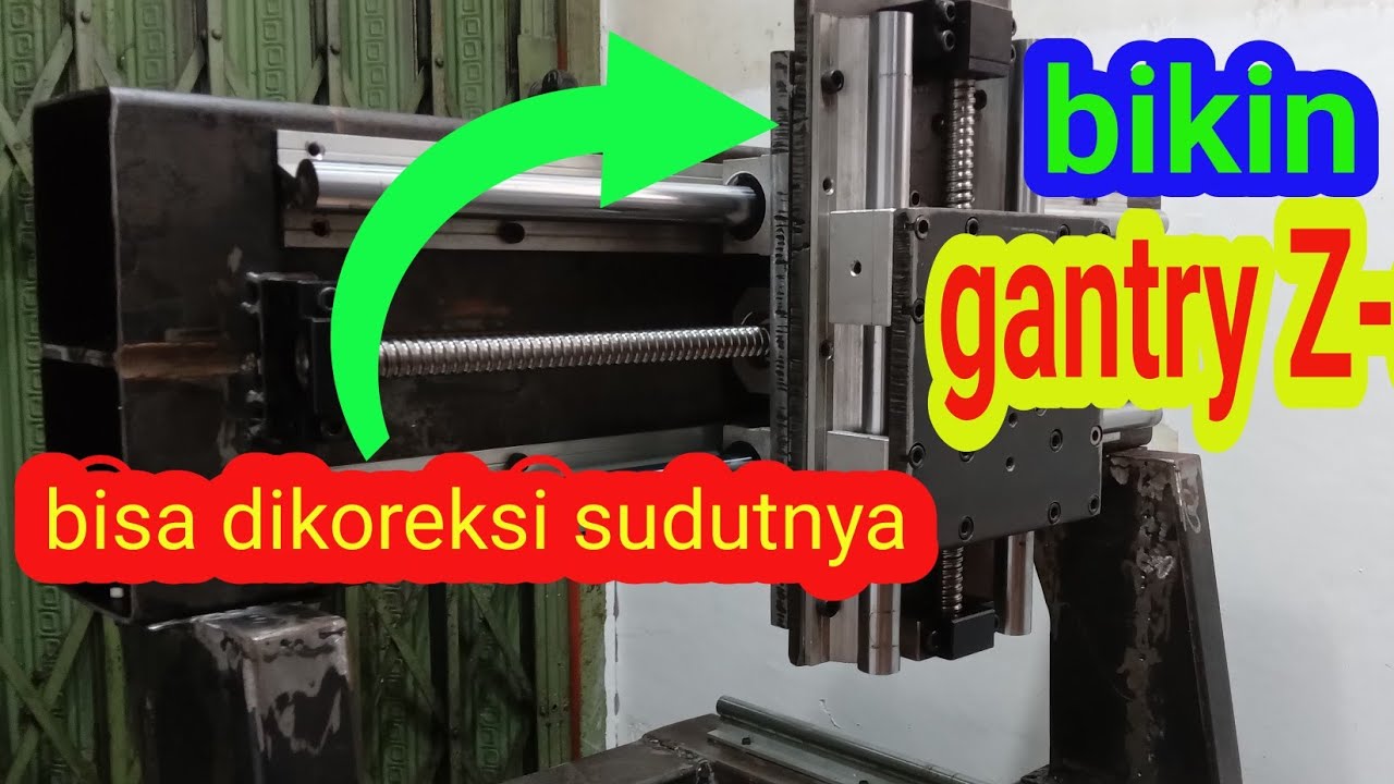 Homemade CNC  ||  made of Gantry Z-axis