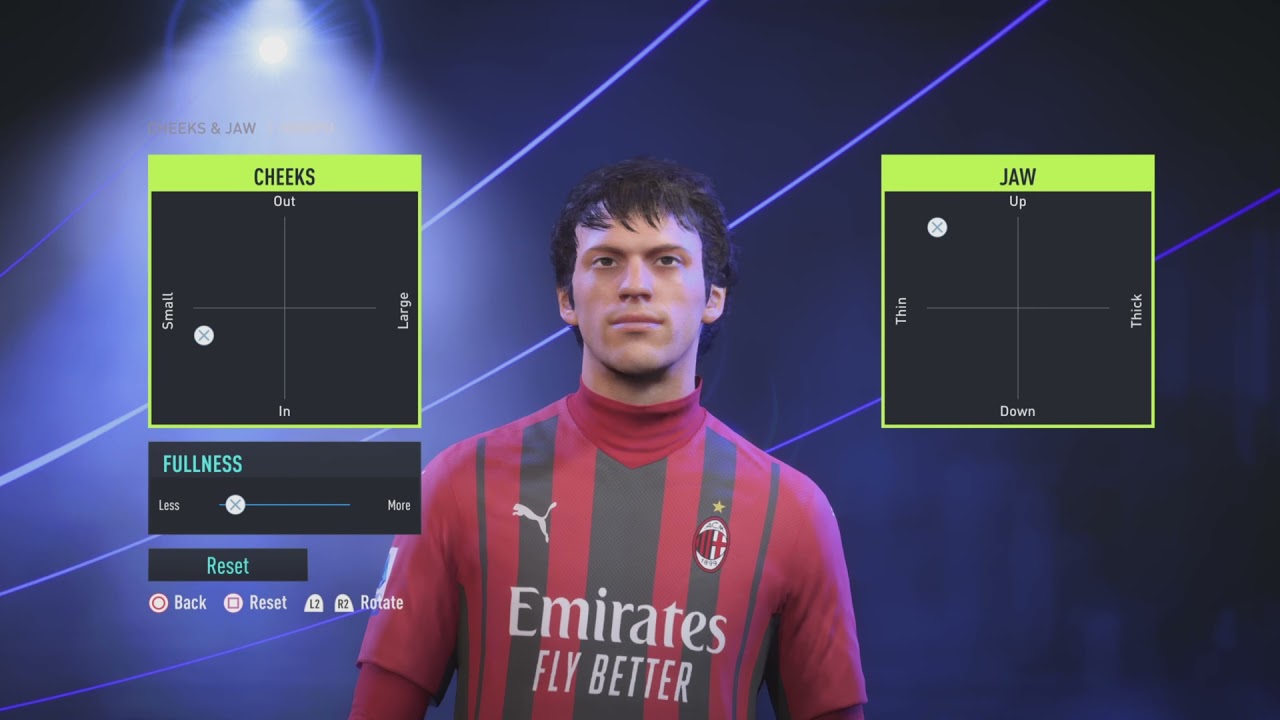 FIFA 22 - How to create Kaká - Pro Clubs/Create a player (PS5)