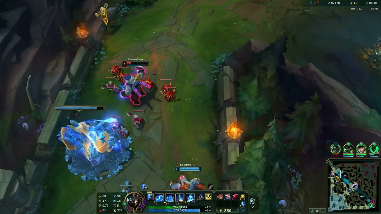 League of Legends gg adc