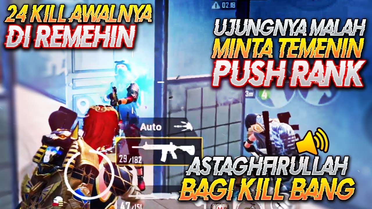 24 KILL !! RANDOM KOCAK SAMPE NYEBUT GARA GARA GA KEBAGIAN KILL !!! Ryan Prakasha PUBG Mobile