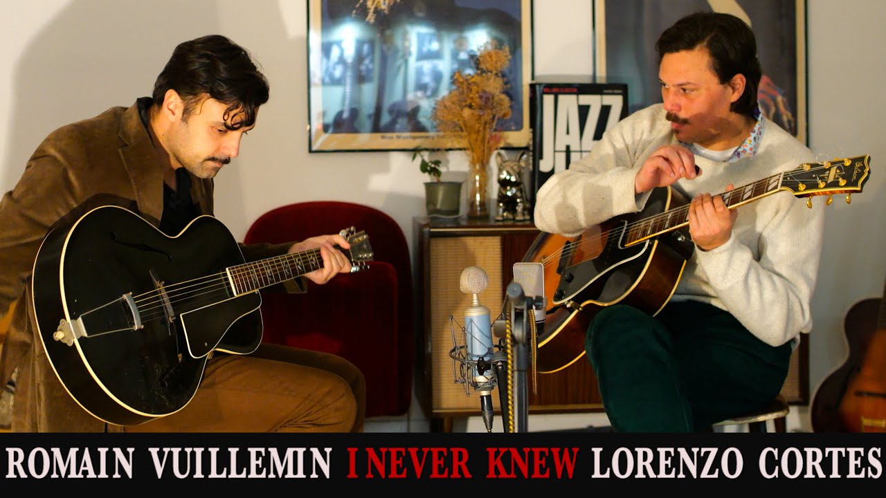 Vintage guitar duet - Lorenzo Cortés and Romain Vuillemin - I never Knew (1925)