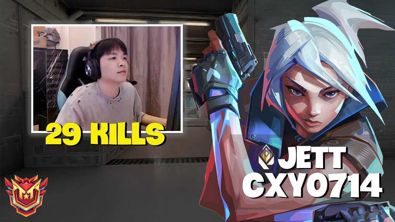 How cxy0714 Dominates Radiant Lobby: The Ultimate Jett Entry Mechanics (Engsub)