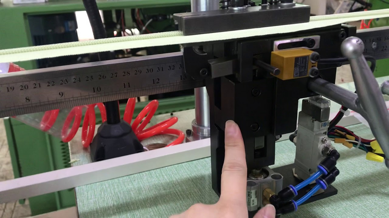 HY-101N-A Auto nylon zipper/cfc zipper/ coil zipper gapping machine(operating instructions)2