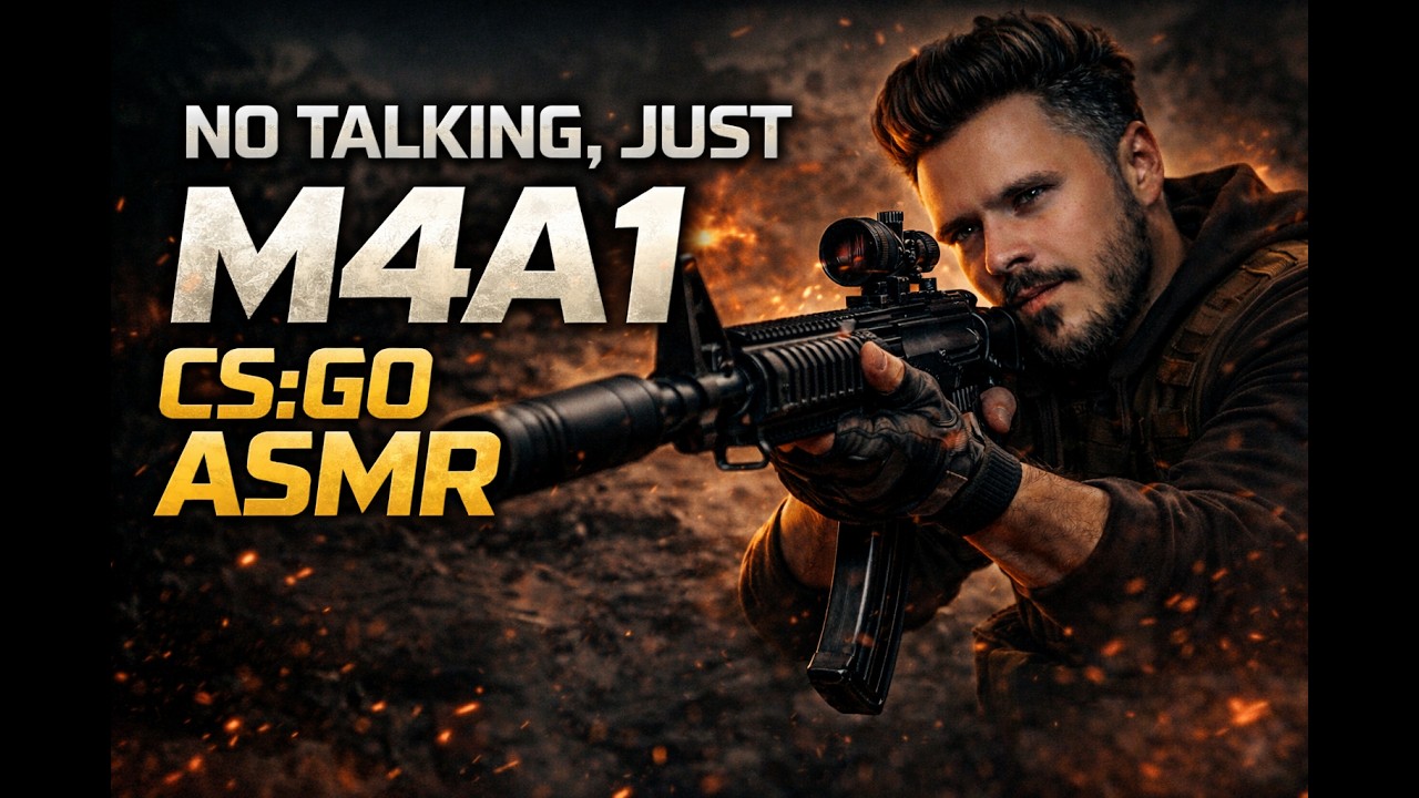 CS:GO ASMR Gameplay – Pure M4A1