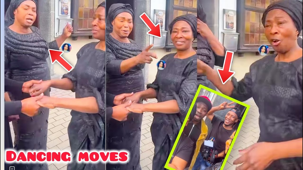 Awow😭Akosua Serwaa and Akosua breponmaa emotionally dance to Daddy lumba's song at a funeral in Germ