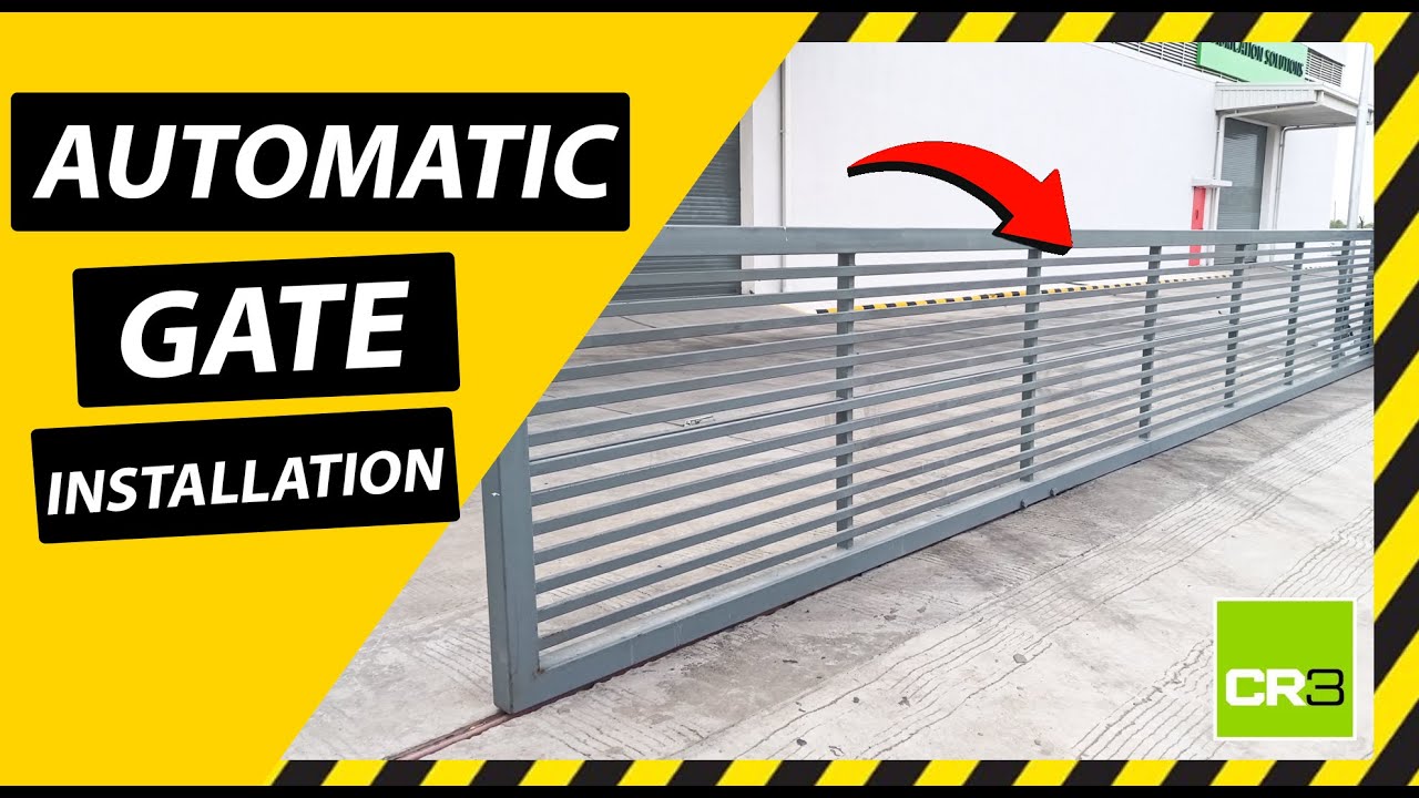 Automatic Gate Installation from Start to Finish Vlog | Full Process Explained! #vlog #automation