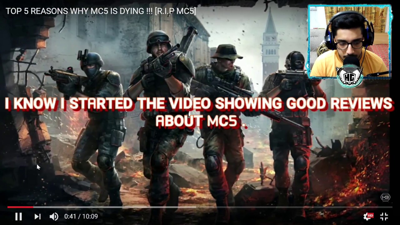 Modern Combat 5 PC - MC5 SUCKS TOP 10 REASONS (REACTION)