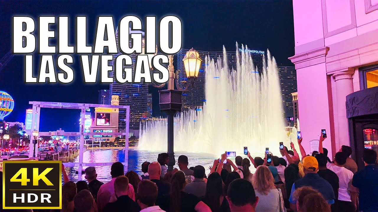 Bellagio Las Vegas Walk - September 2023
