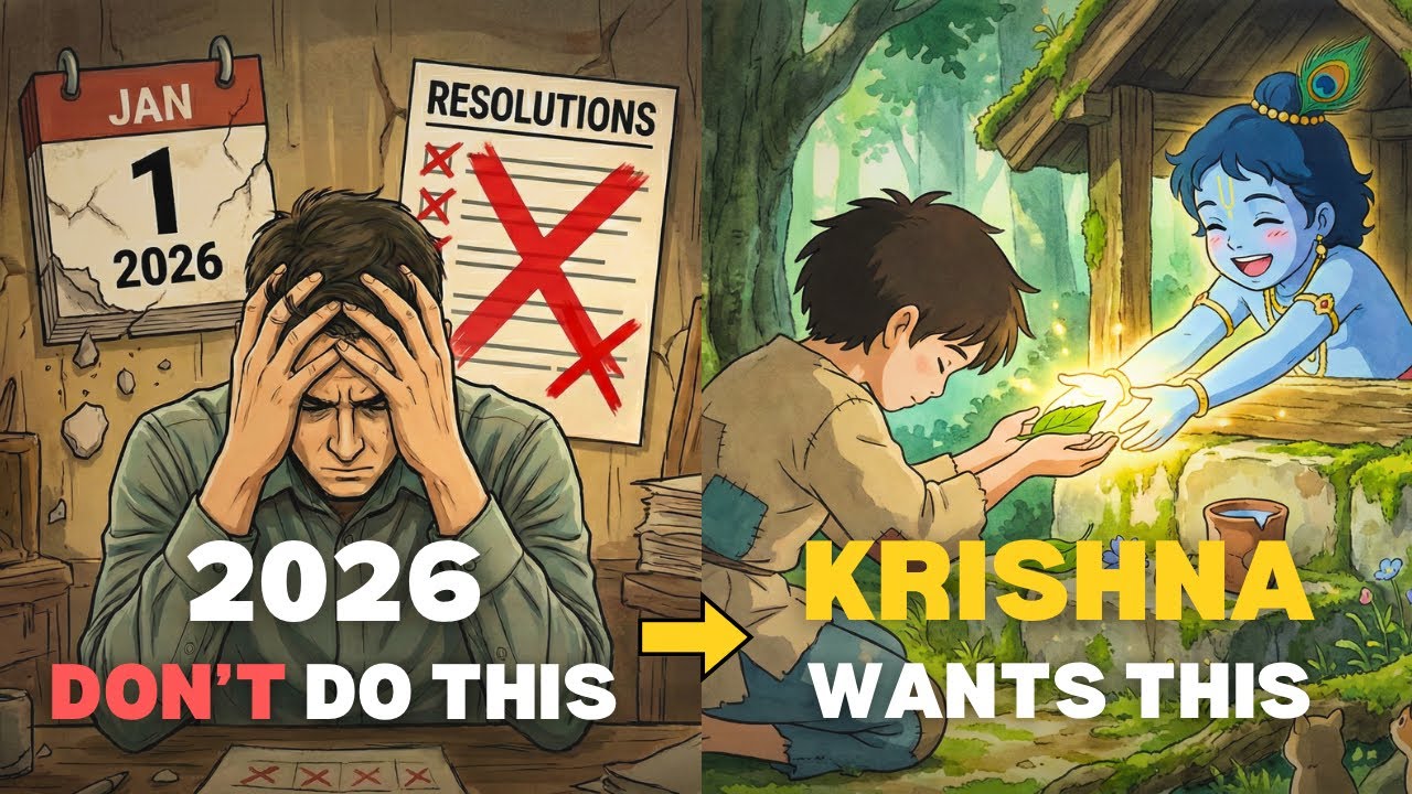 Why Krishna Doesn’t Care About Your New Year Resolutions (And What He Wants Instead)