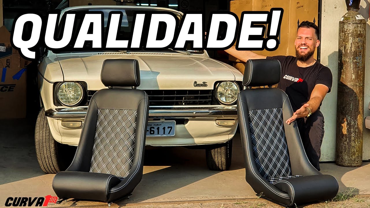 De todos os bancos para o Chevette 1976 escolhi esses! Entenda!