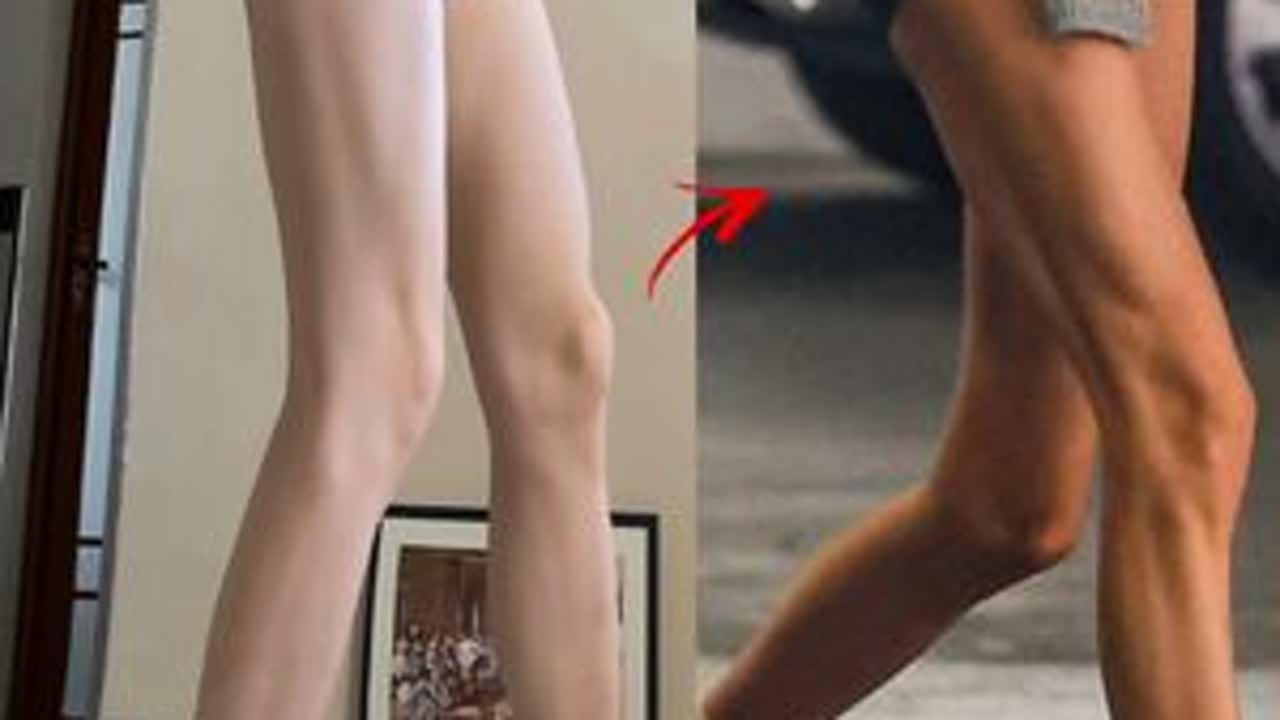 超模线条腿竟这么简单‼️100w人要的跟练来啦 没想到我竟然练出了超模同款肌肉腿型，真的狂喜，无保留分享大腿，小腿，一起所救，塑造美腿线条，全网很难找全急性子快冲，夏天短裤短裙绝配#瘦腿 ...