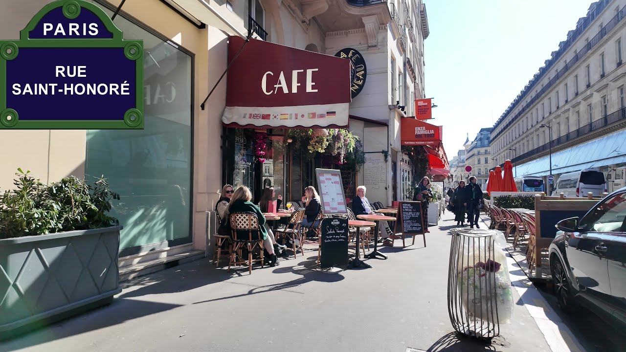 Rue Saint-Honoré - Walk in Paris