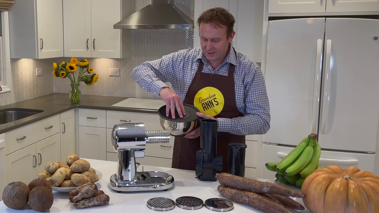 New! Electric Grater from Grandma Anns